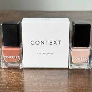 Context Nail Lacquer Duo - in Piece of Me and The Last Mile